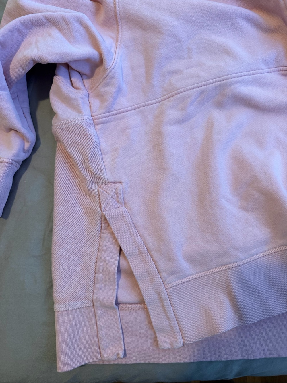 La Ligne Pink Half-Zip Teddy Jacket - Picture 4 of 5